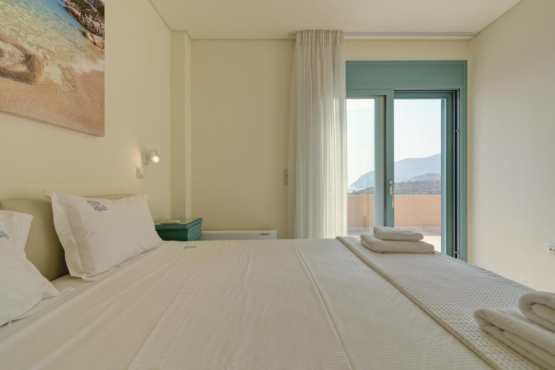 Ouzo Panoramic Houses 2, With Private Pool Plomari エクステリア 写真
