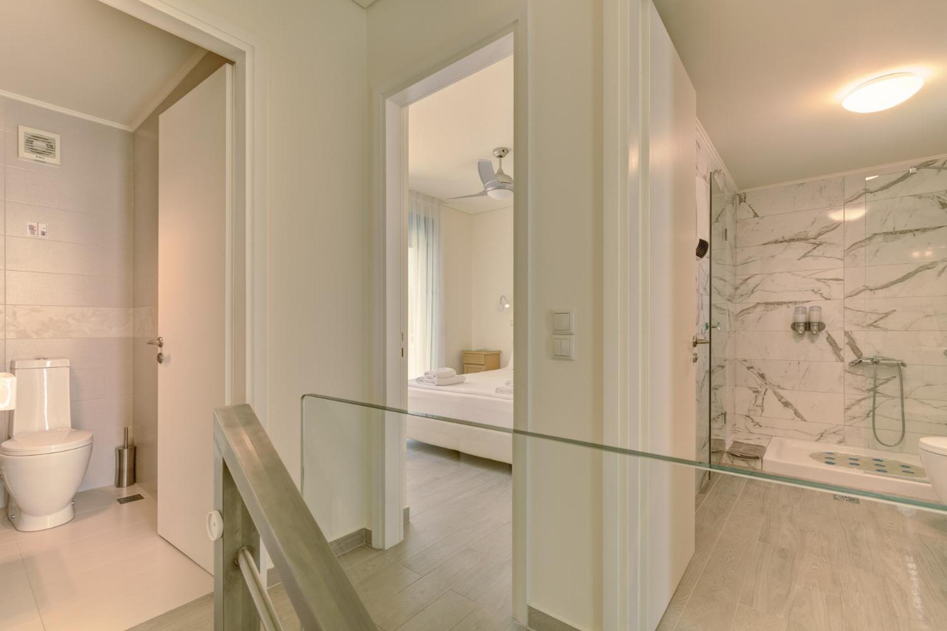 Ouzo Panoramic Houses 2, With Private Pool Plomari エクステリア 写真