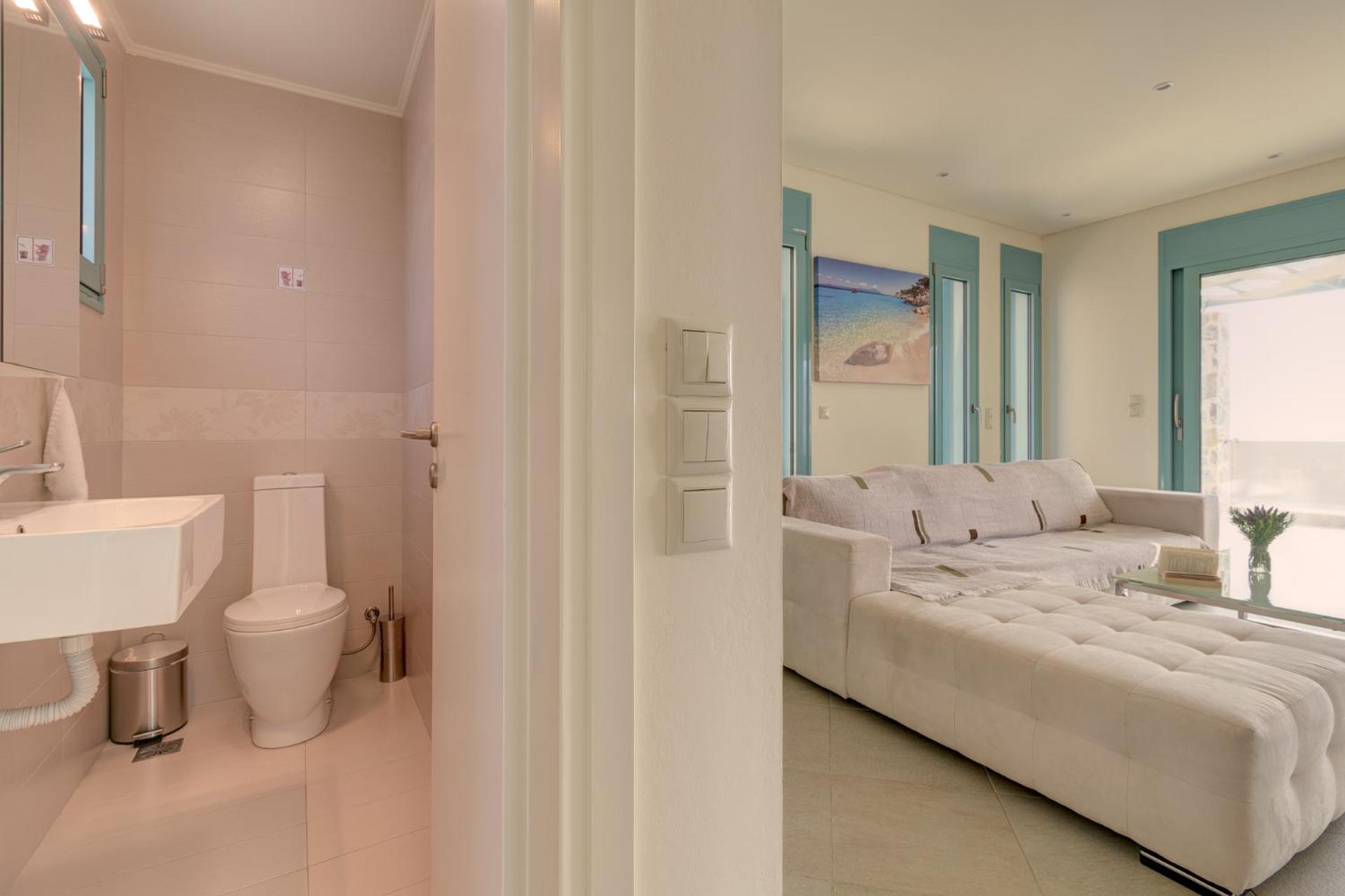 Ouzo Panoramic Houses 2, With Private Pool Plomari エクステリア 写真