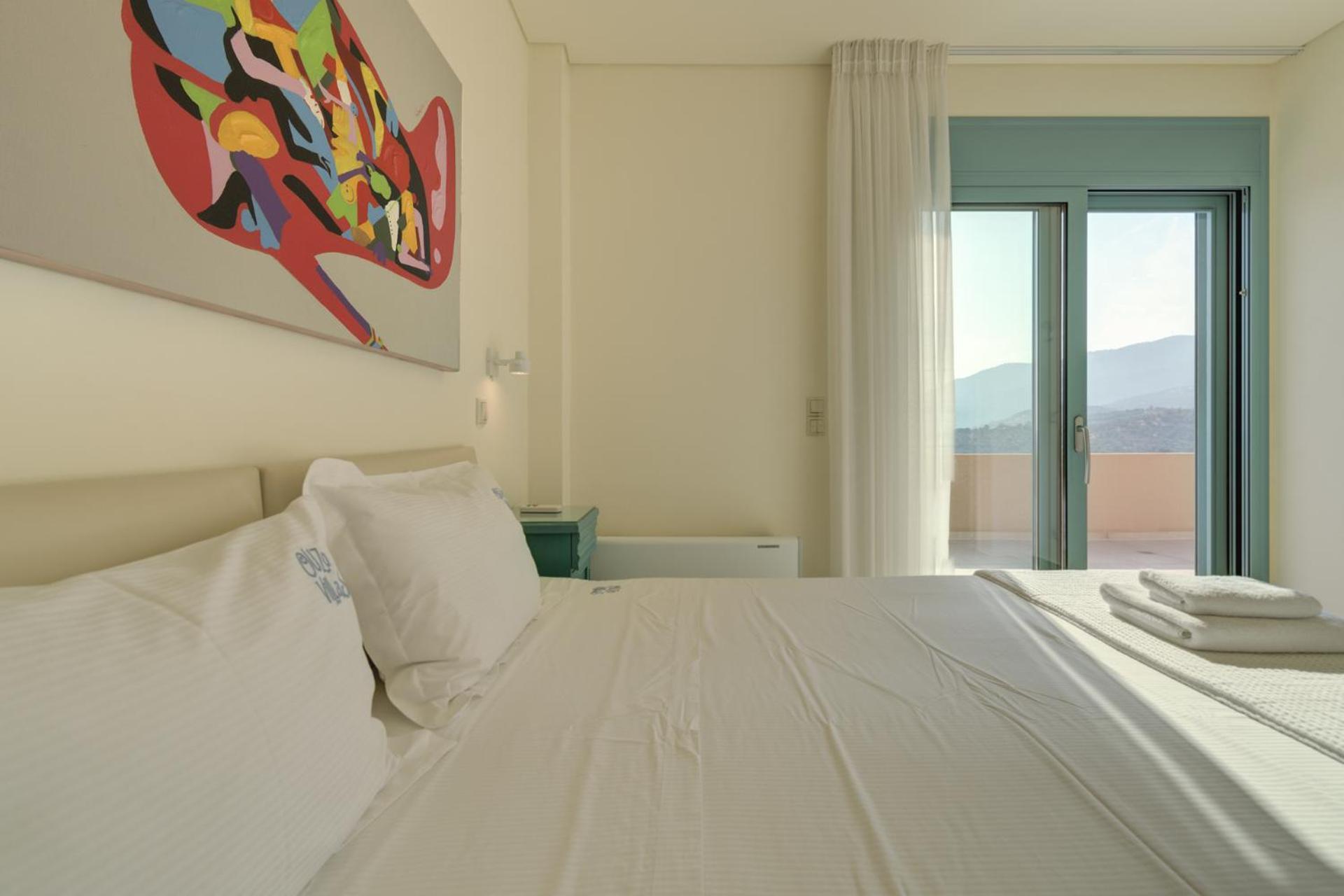 Ouzo Panoramic Houses 2, With Private Pool Plomari エクステリア 写真
