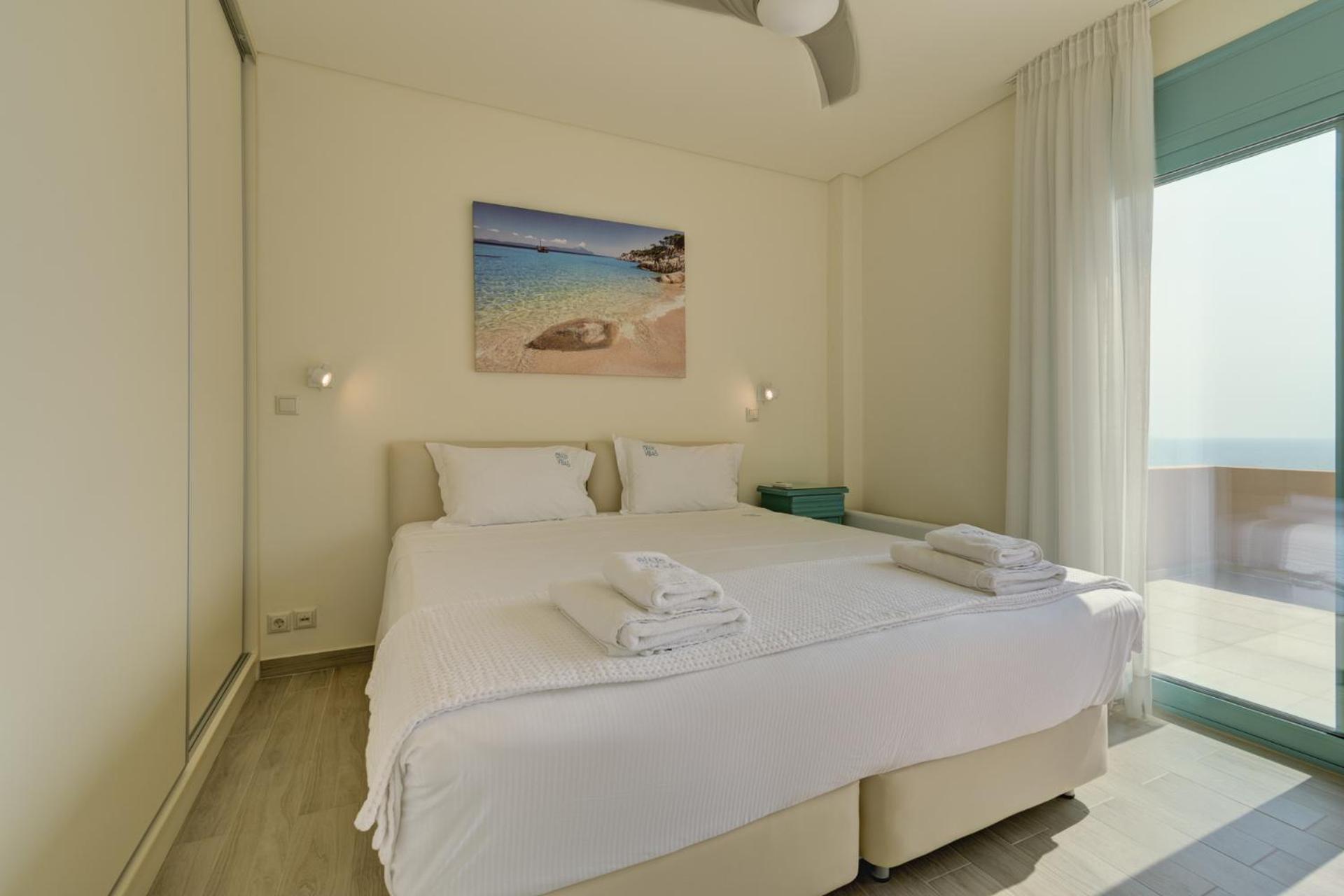 Ouzo Panoramic Houses 2, With Private Pool Plomari エクステリア 写真
