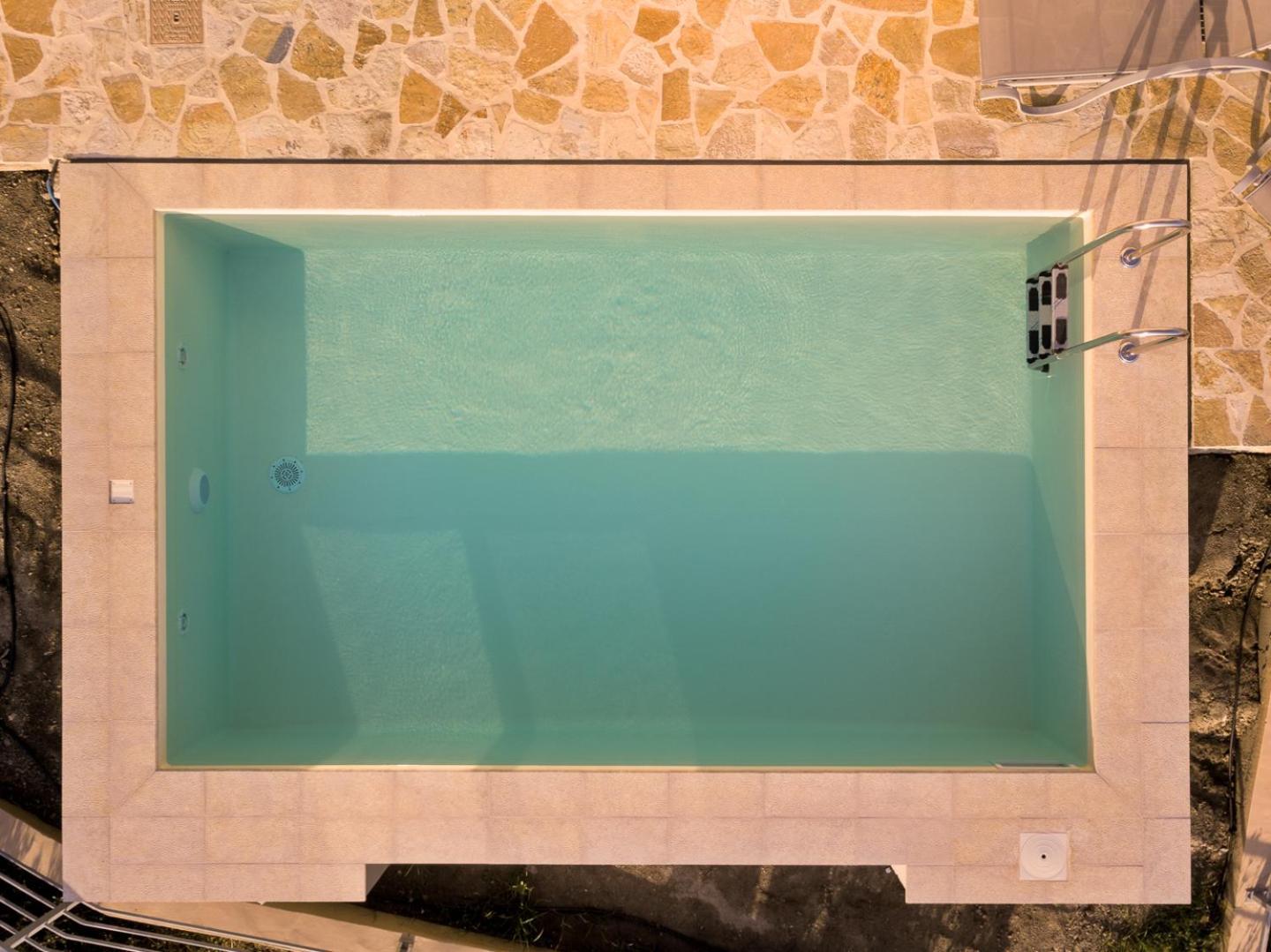 Ouzo Panoramic Houses 2, With Private Pool Plomari エクステリア 写真