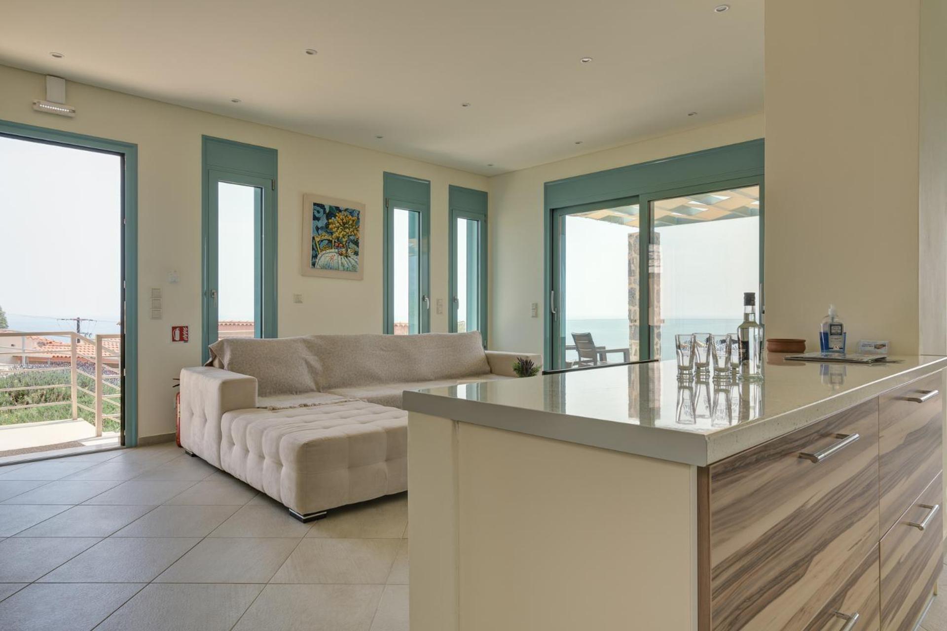 Ouzo Panoramic Houses 2, With Private Pool Plomari 部屋 写真
