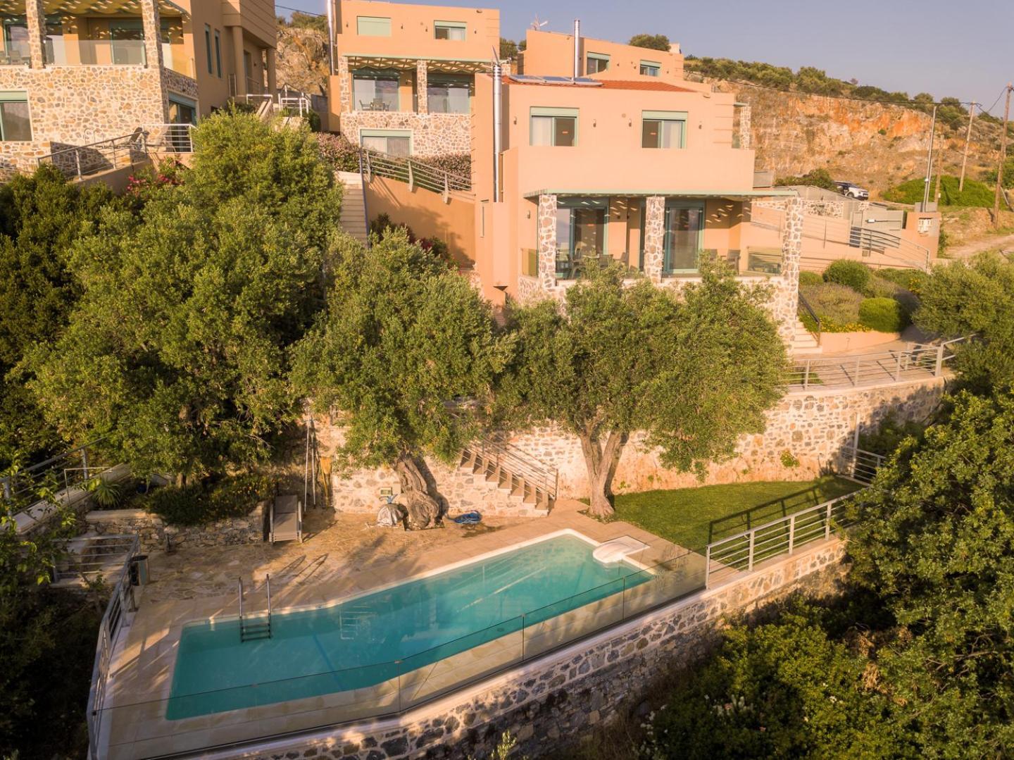 Ouzo Panoramic Houses 2, With Private Pool Plomari 部屋 写真